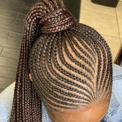 Rastafrisur / Afrikanische Zöpfe